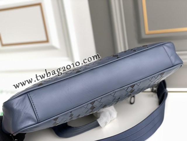 Bottega veneta高端男包 98028 寶緹嘉手工編織原廠進口胎牛皮男士手袋 BV經典款男士手提公事包  gxz1370
